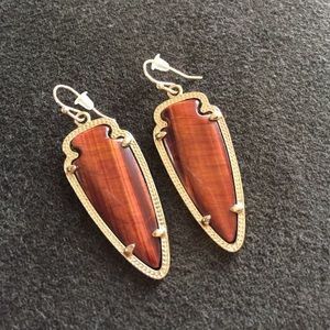 Kendra Scott Red Tiger's Eye Elle