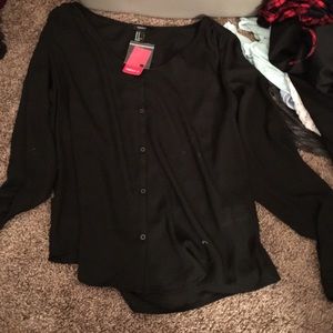 Long sleeve button down