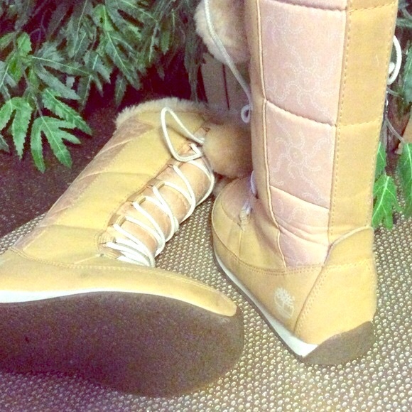 Tall Timberland snow boots