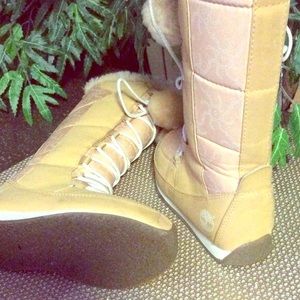 Tall Timberland snow boots