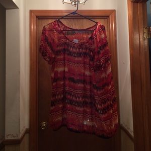 NWT 2x cami and sheer top combo from Maurices
