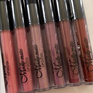 Madly Matte Lip gloss set of 6 -Nude Mauve