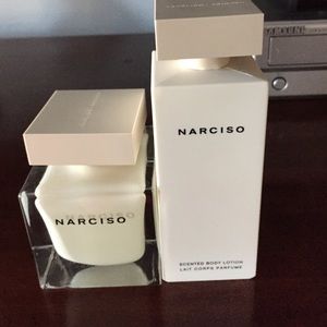 Narcisco Rodriguez perfume and body lotion