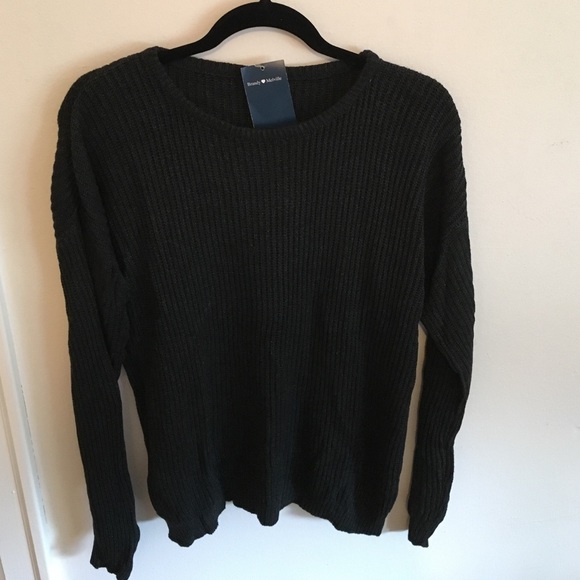 Brandy Melville charcoal knit sweater