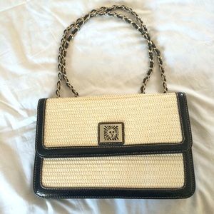 Vintage Anne Klein Woven Bag