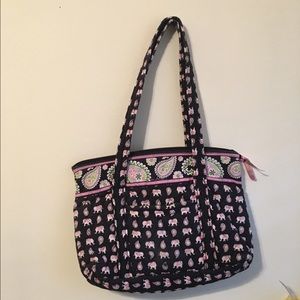 Great condition Vera Bradley pink elephant purse