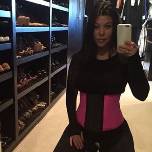Pink waist trainer
