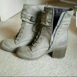 Guess combat boots