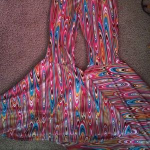 SUPER FLARE FESTI DISCO PANTS