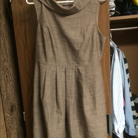 Tan professional dress