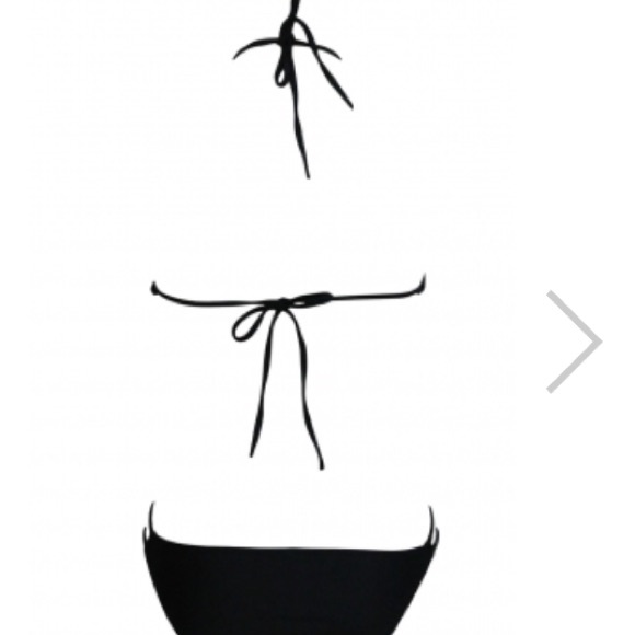 New black halter bikini set❤️ - Picture 3 of 4