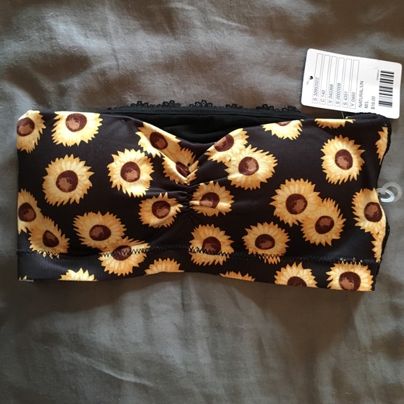 Urban outfitters sunflower bralette/ bandeau