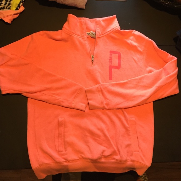 Victoria secret pink half zip