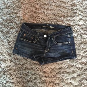 American eagle jean shorts