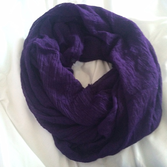 Purple Tasha infinity scarf