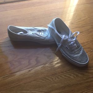 Sparkly vans, great condition