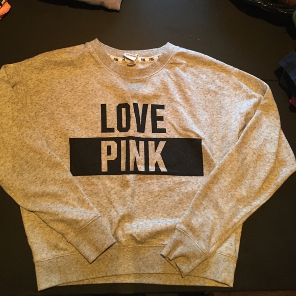 Victoria secret pink crew neck