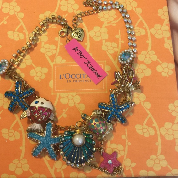 Betsey Johnson Sea World Statement Necklace