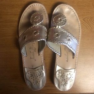 Platinum jack Rogers sandals