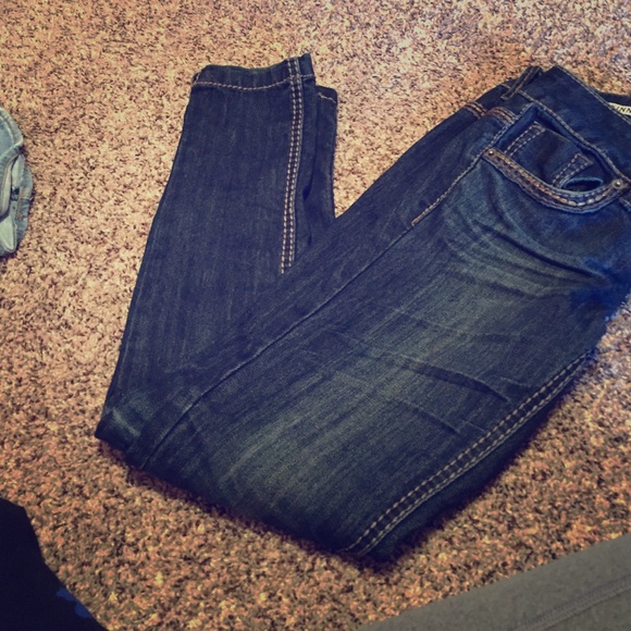 Dark jeans