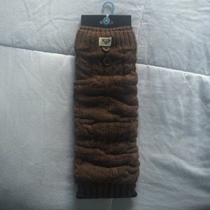 New Roxy leg warmers