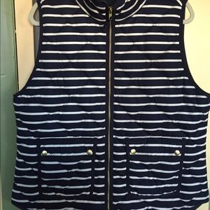 JCrew Navy Stripe Excursion XL