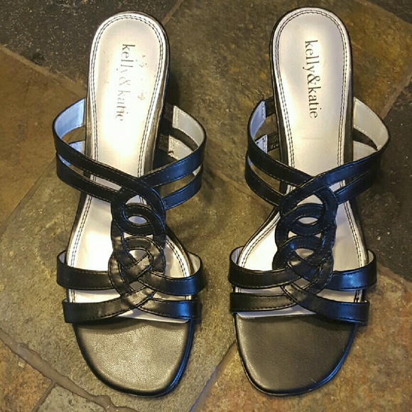 Kelly & Katie Black Heels