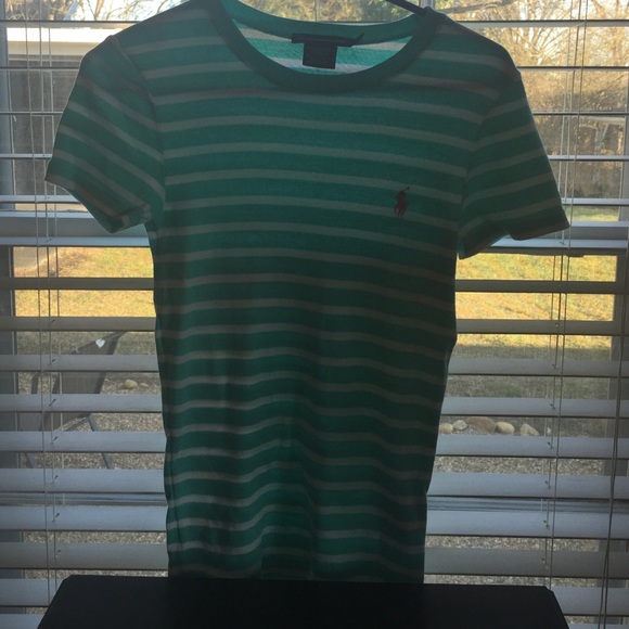 Baby blue & pink Ralph Lauren polo.. New