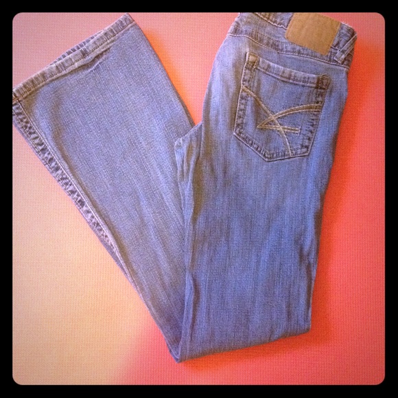 Boot cut blue jeans 👖❤️
