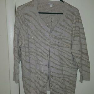 Shimmer cardigan