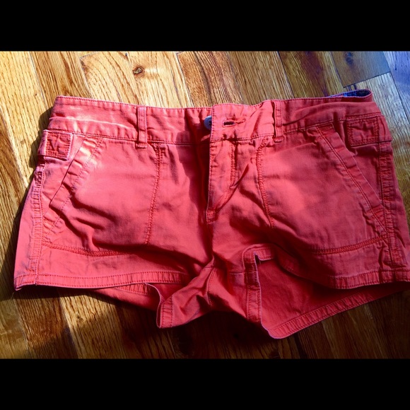 Orange Roxy Shorts - Picture 3 of 4