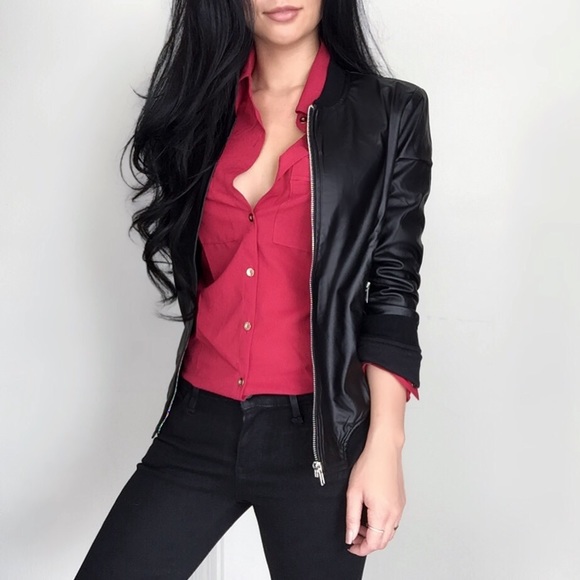 "Hampton Cranberry Blouse" - Picture 4 of 4