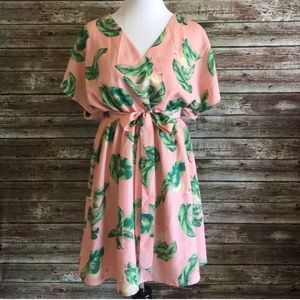 The Webster by Target Pink Flamingo Dress