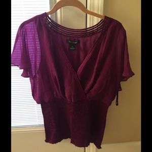 White House Black Market Dollman Blouse