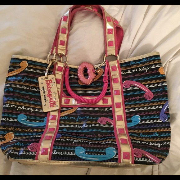 Betsey Johnson Call Me Tote