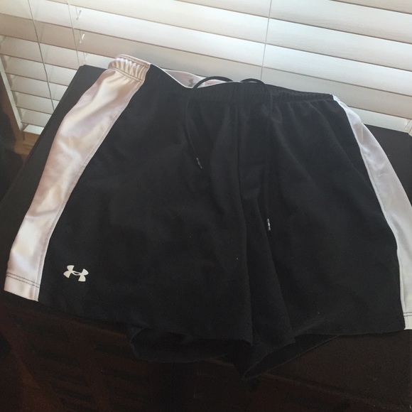 Black under armor shorts