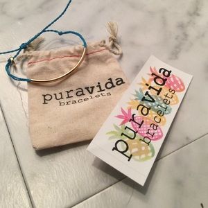 Pura Vida Gold Bar Bracelet