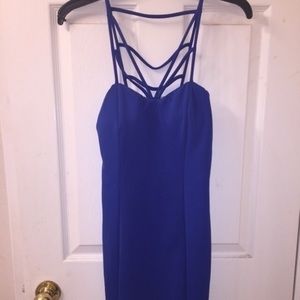 Royal Blue tight party dress!