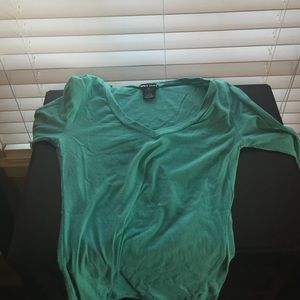 Teal wet seal shirt