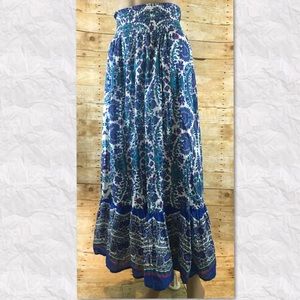 Gypsy beaded peasant skirt plus size 18 20