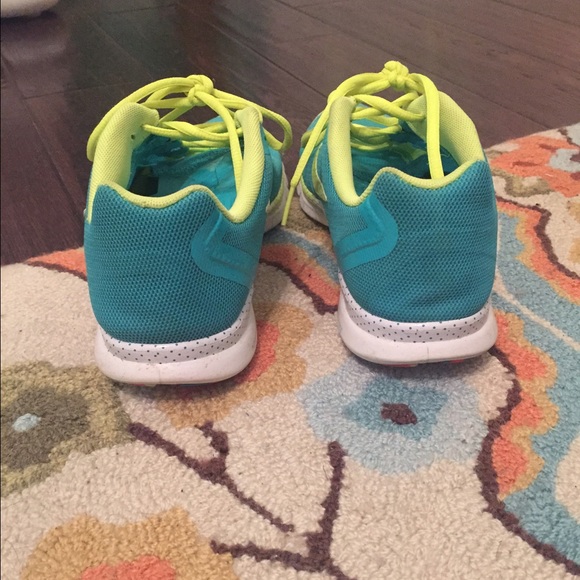 Turquoise Nikes - Picture 2 of 4