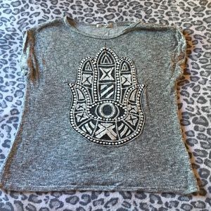 Size medium knit shirt from papaya