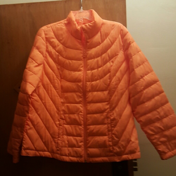 Light Weight Neon Orange Jacket