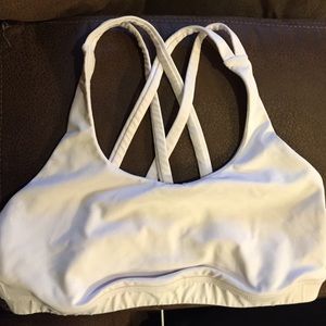 Lululemon Energy Bra size 8 light pink