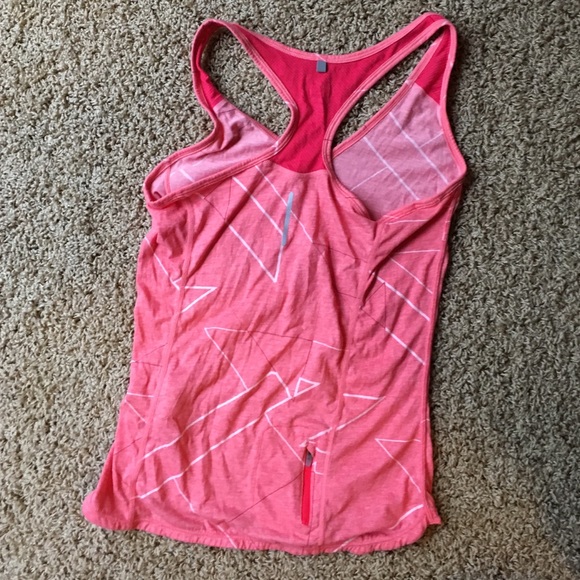 NWOT NIKE pink running tank - Picture 3 of 3