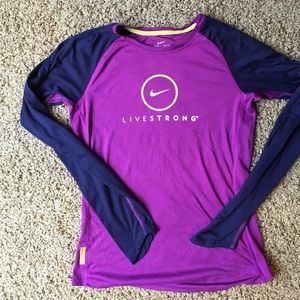 NIKE live strong long sleeve
