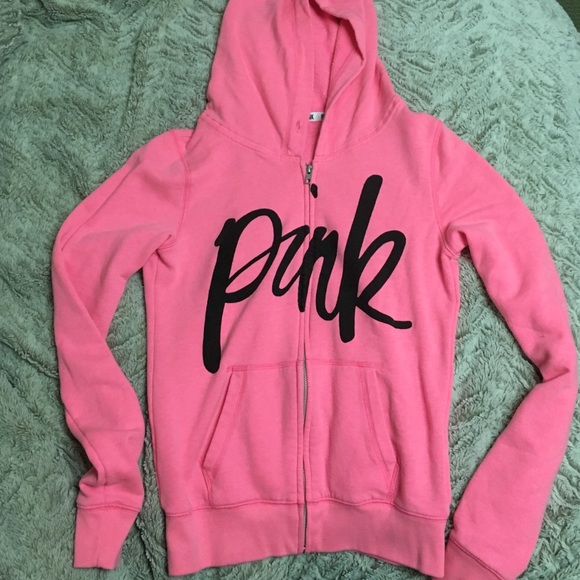 PINK Victoria's Secret Tops - Victoria's Secret PINK jacket & Galaxy tank BUNDLE