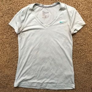 NIKE mint dri fit shirt