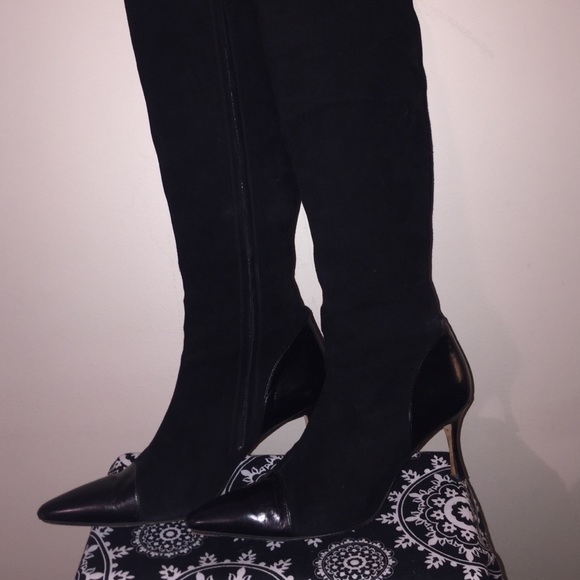 Manolo Blahnik Suede Boots