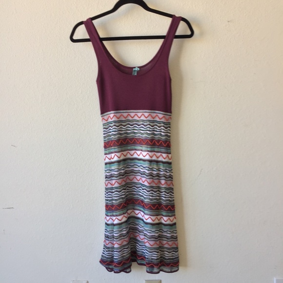 Marciano Chevron Sweater Dress - Picture 2 of 8